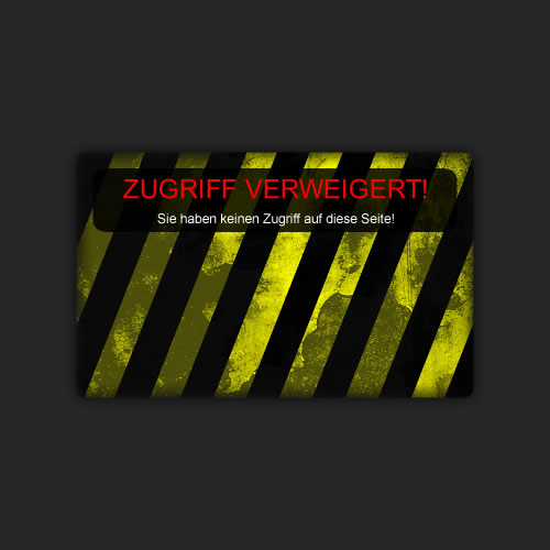 KEIN ZUGRIFF